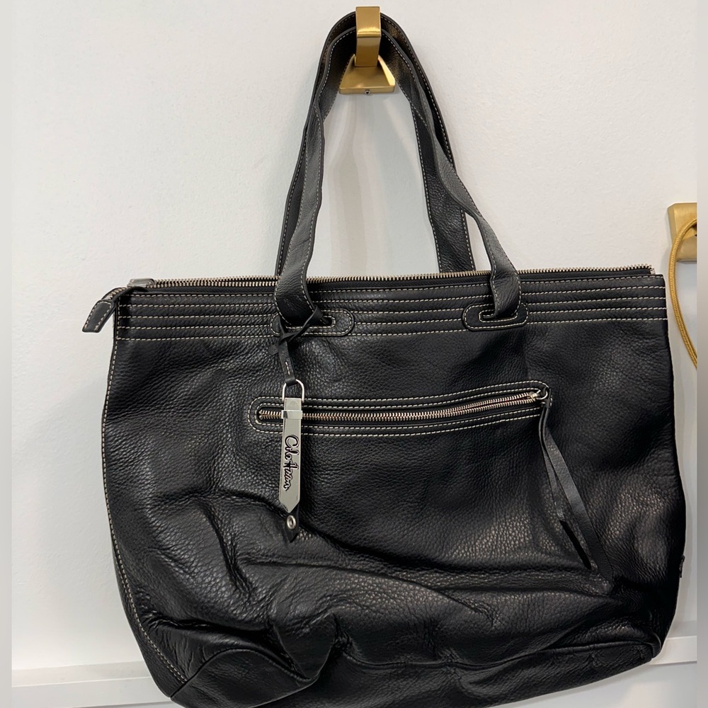 Cole Haan vintage black leather good condition